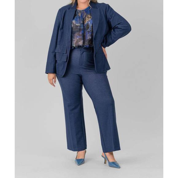 NEW CAPSULE 121 aluda pant - plus in medium blue wash - Picture 4 of 4